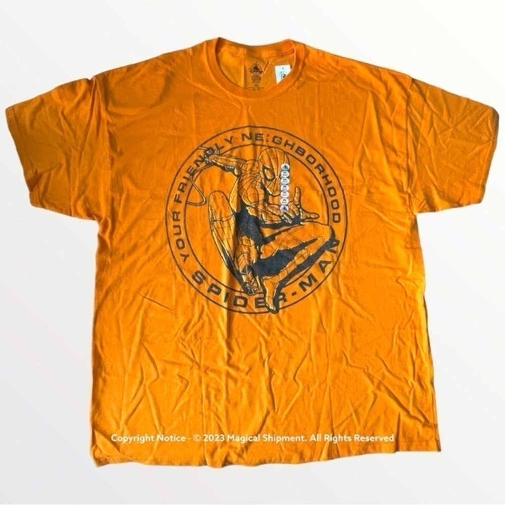 Disney Parks -‎ "Your Friendly Neighborhood Spider-Man" T-Shirt for Adults